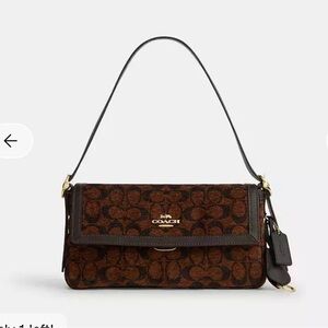 Coach Etta chenille bag